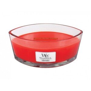 Vonná svíčka WoodWick Loď - Crimson Berries 19 cm x 12 cm x 9 cm 453,6 g