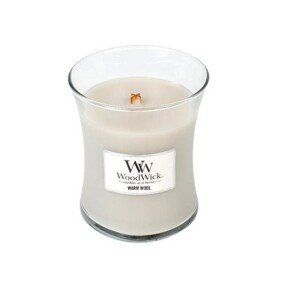 Vonná svíčka WoodWick střední - Warm Wool
