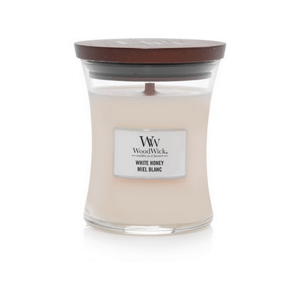 Vonná svíčka WoodWick střední - White Honey