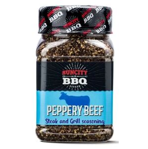 Grilovací koření SunCity BBQ Peppery Beef, 280 g