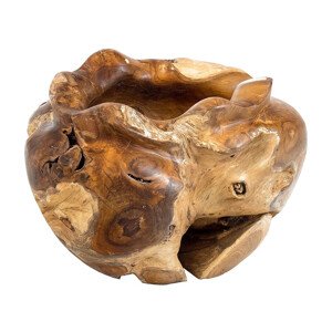 DEOKORK Teaková mísa BOWL