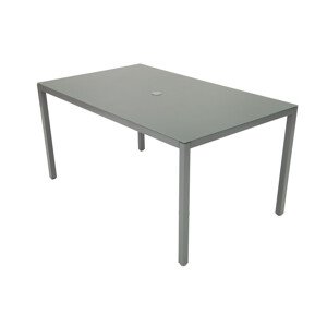 Deokork VÝPRODEJ Kovový stůl DEO805 150 x 90 cm (šedý) 2.jakost