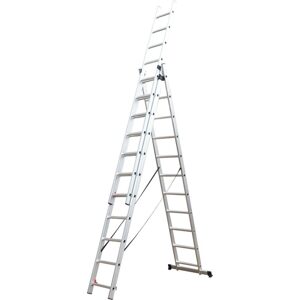 Trojdílný žebřík FIELDMANN 3x11 FZZ 4311