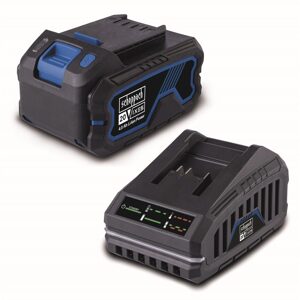 Sada akumulátoru a rychlonabíječky Scheppach SBSK4.0Ah-20V 7909201721