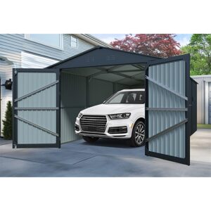 Garáž/domek se sedlovou střechou Riwall Anthracite PRO RMCG 3 x 6 m